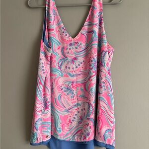 Lily Pulitzer  Pink and Blue Women's Top